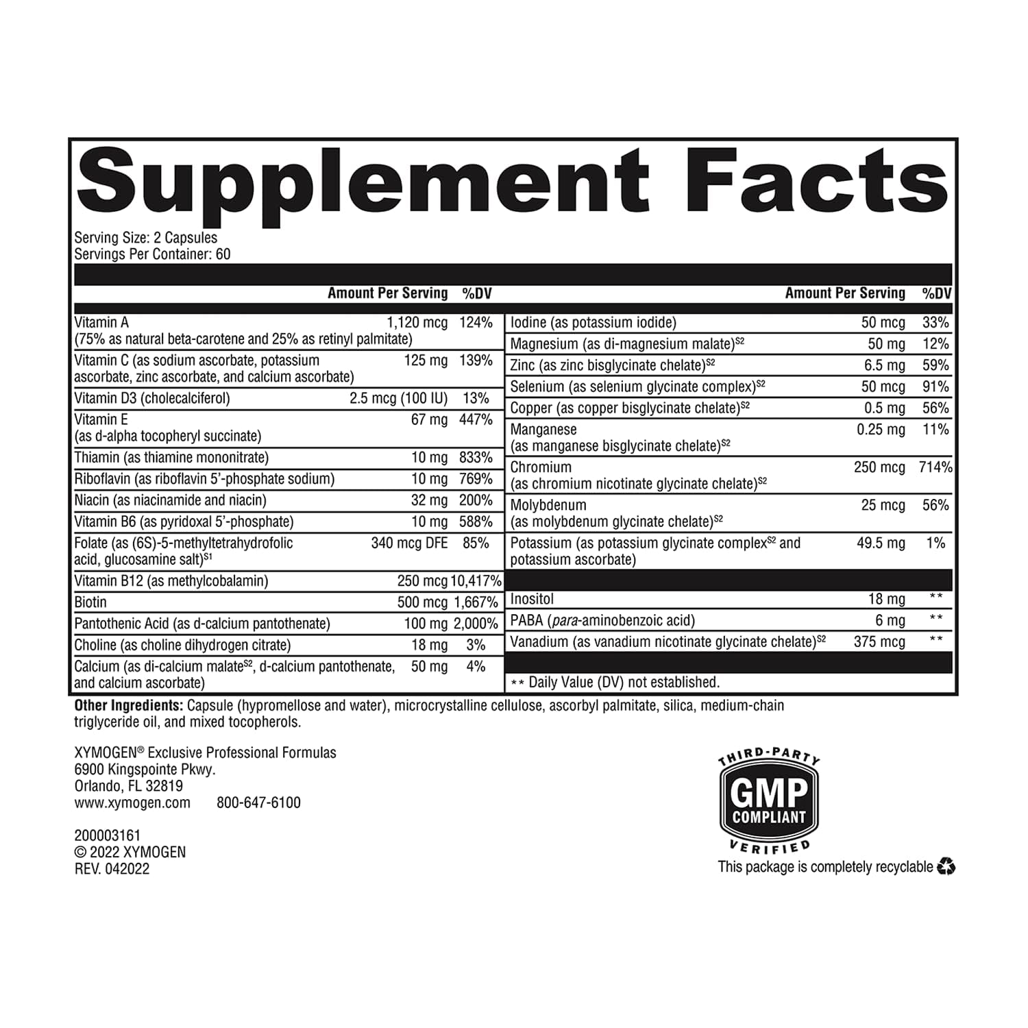 ActivNutrients capsules closeup highlighting chelated minerals and active B vitamins.