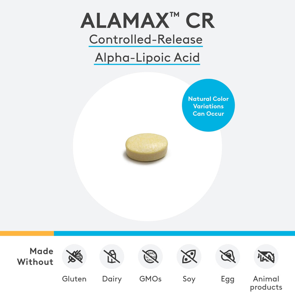 XYMOGEN ALAmax CR label front indicating allergen-conscious formulation