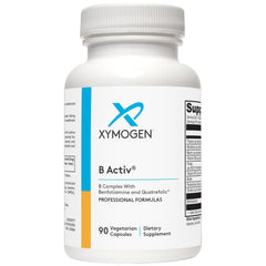 XYMOGEN B Activ Vitamin B Complex bottle and capsules