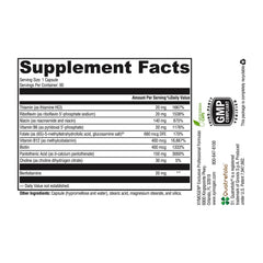 Close-up of XYMOGEN B Activ capsules