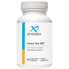 XYMOGEN Green Tea 600 bottle with label on white background