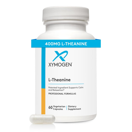 XYMOGEN L-Theanine Suntheanine bottle label