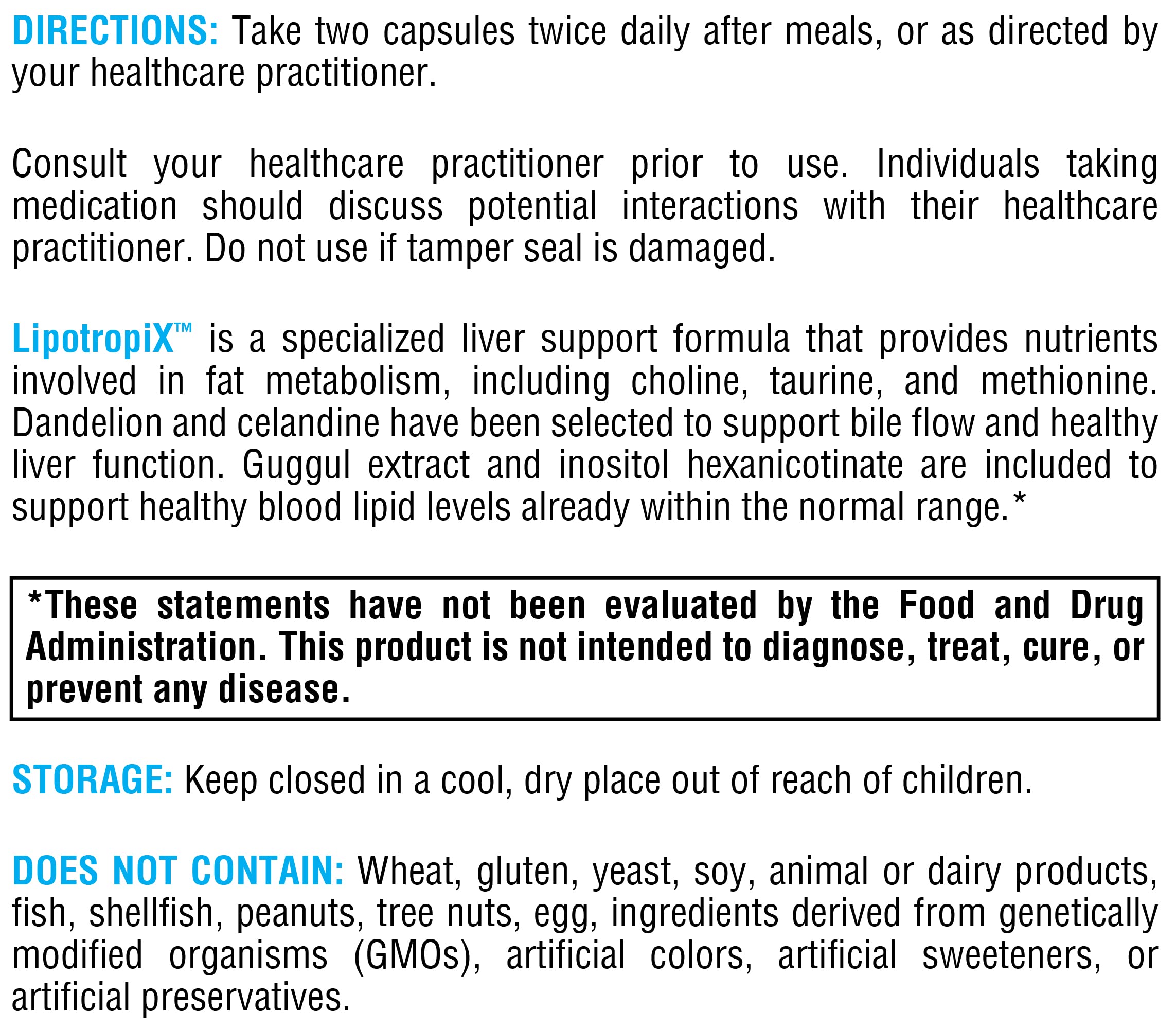 Graphic showing lipid metabolism support