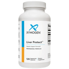 XYMOGEN Liver Protect bottle front view for daily liver support.