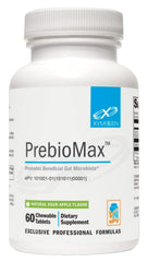 XYMOGEN PrebioMax front bottle showing product benefits
