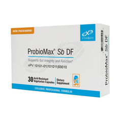 XYMOGEN ProbioMax Sb 35B bottle front supports daily digestive balance.