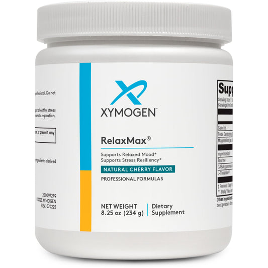 XYMOGEN RelaxMax Cherry Drink Mix jar 8.25 oz