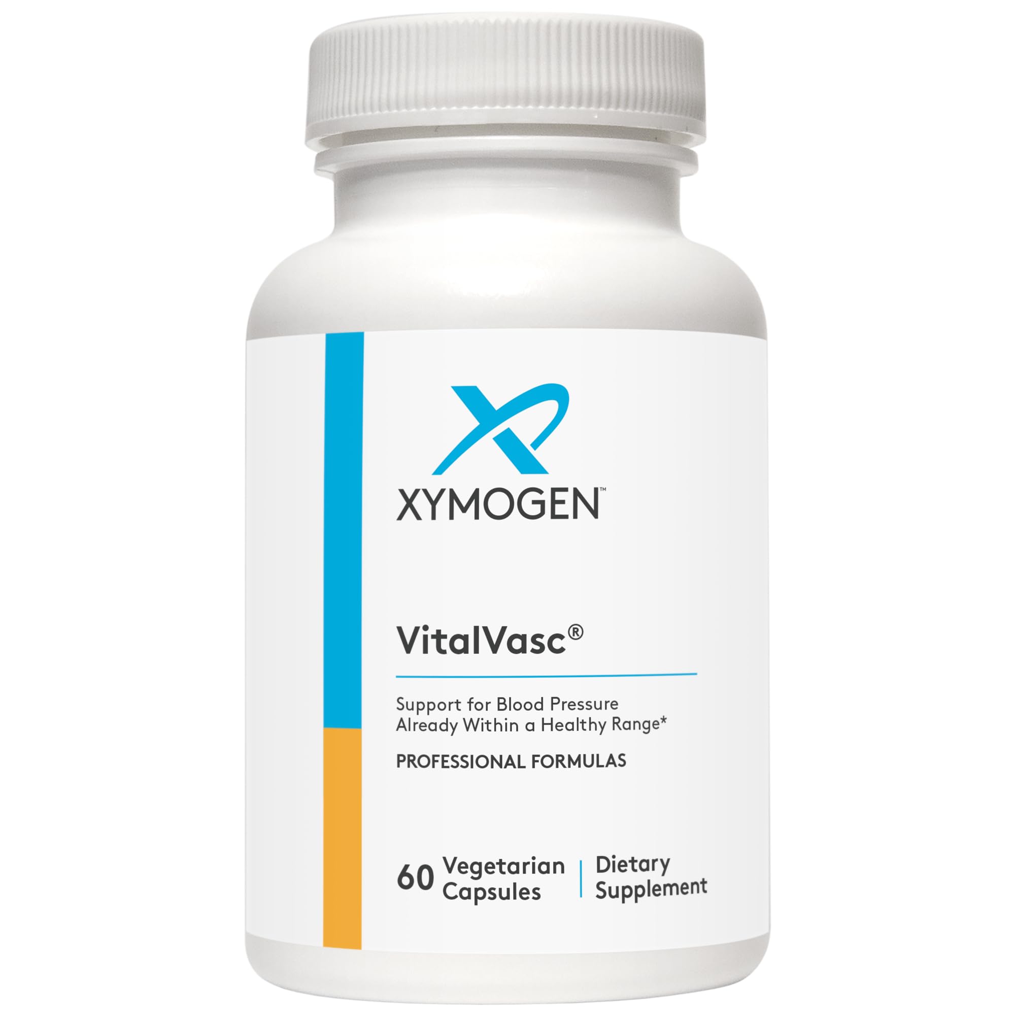 Bottle of XYMOGEN VitalVasc 60 capsules