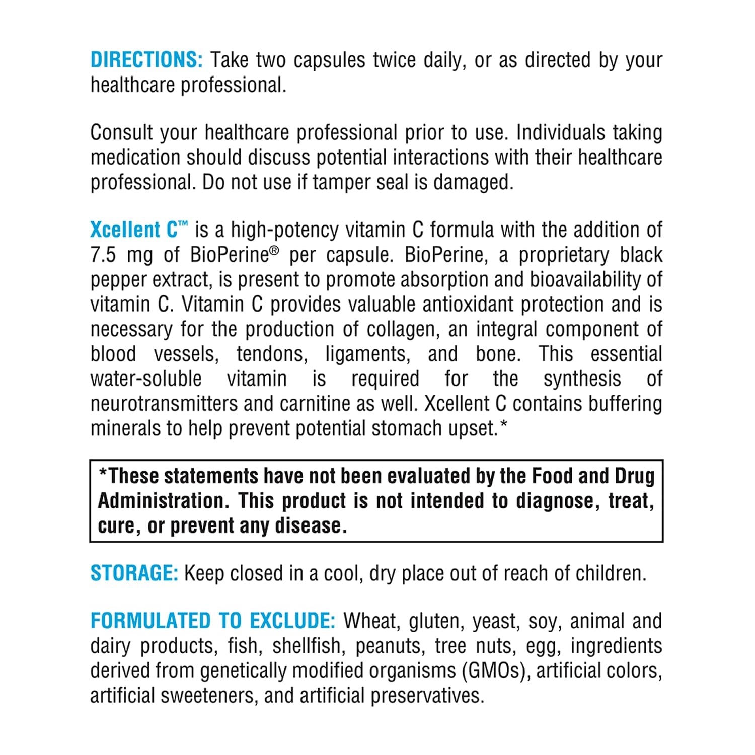XYMOGEN Xcellent C digestive-friendly bottle image indicates gentle absorption.