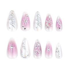XZMeiLun press-on nails 12 sizes ensure a snug fit for most nails
