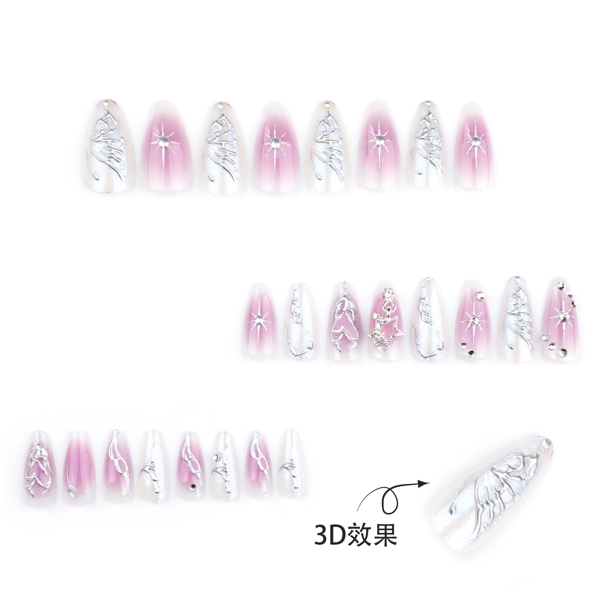 XZMeiLun mini nail file included for precise shaping and prep