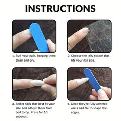 XZMeiLun reusable nails with gentle removal to protect natural nails