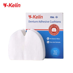 Natural seaweed-based denture adhesive cushion from Y-Kelin