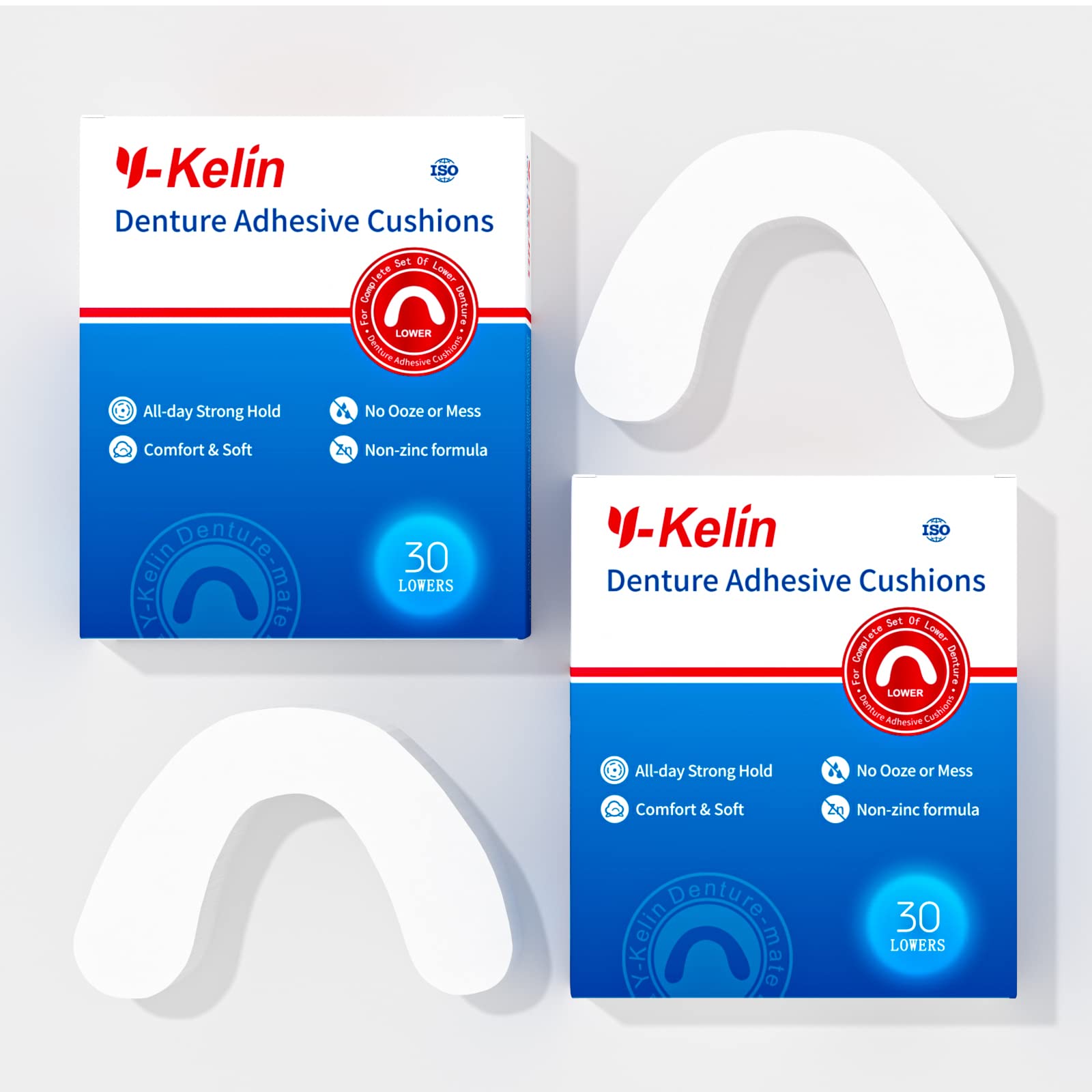 How to use Y-Kelin denture cushions: trim, soak, apply