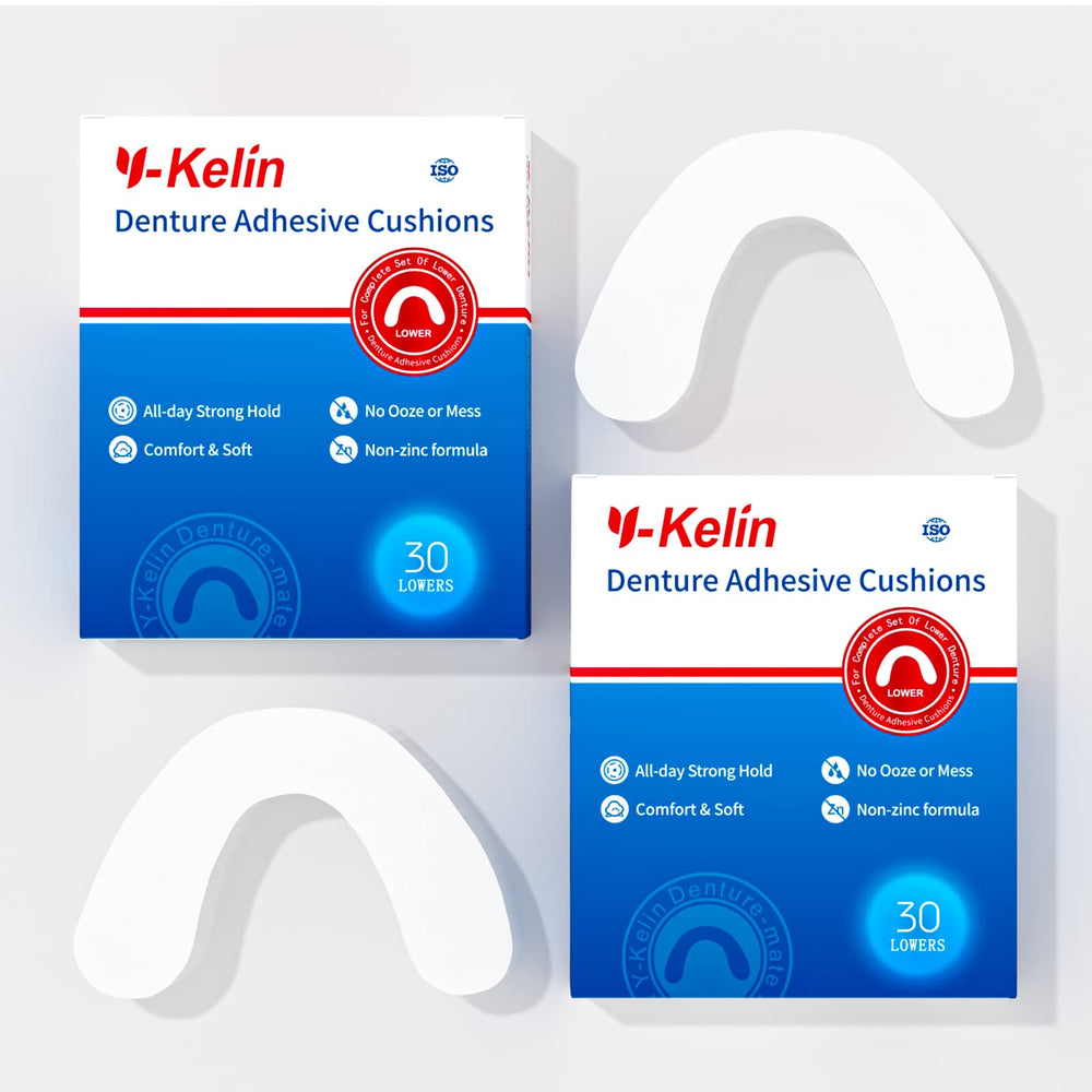 How to use Y-Kelin denture cushions: trim, soak, apply