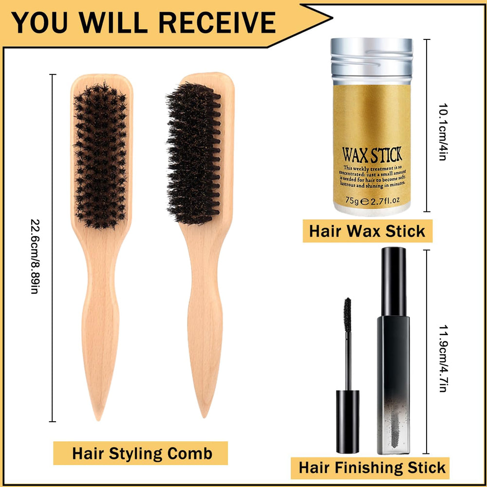 Yabacado Hair Finishing Stick close-up for precise edge control