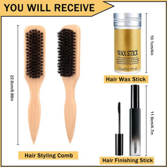 Yabacado Hair Finishing Stick close-up for precise edge control