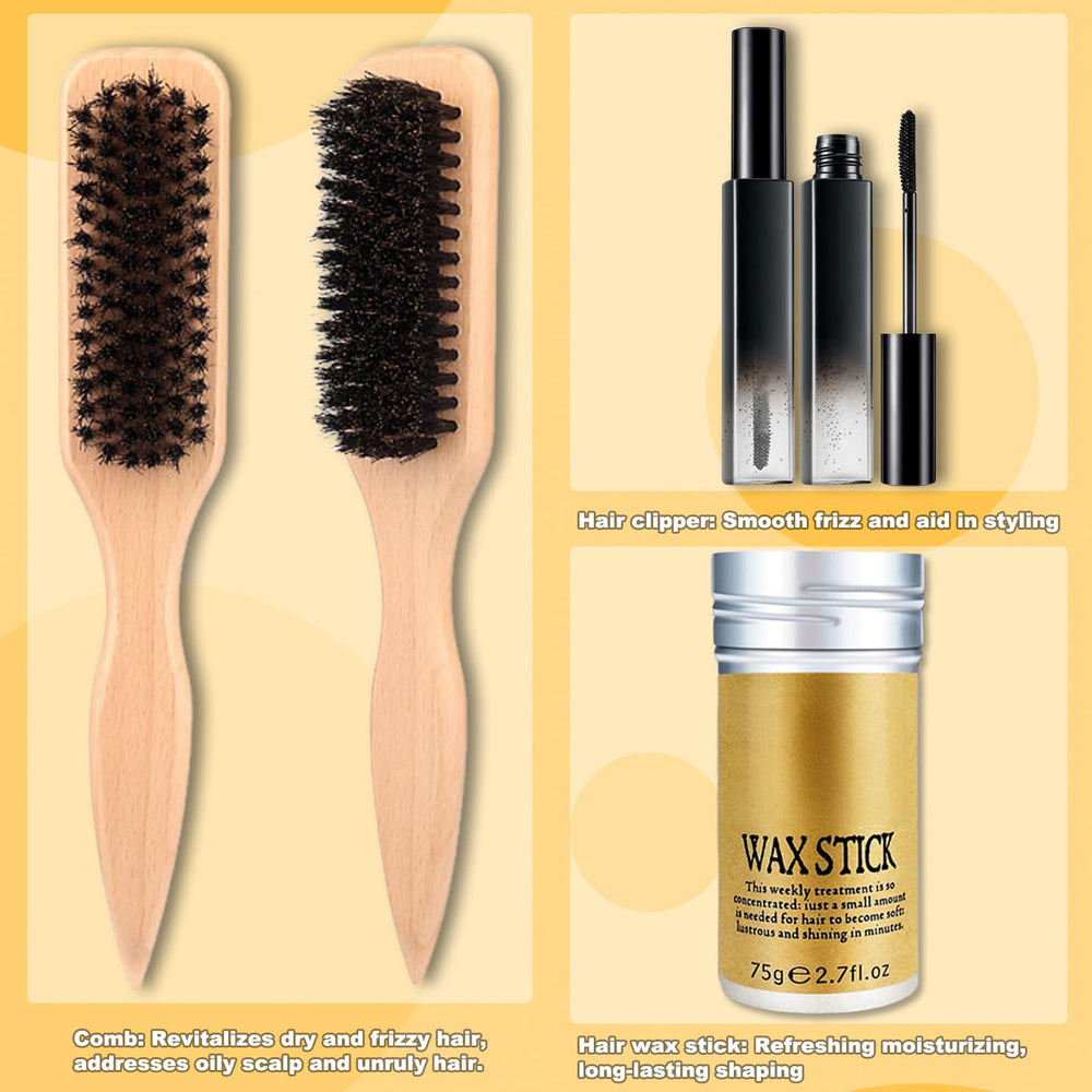 Yabacado Hair Wax Stick close-up showing smooth texture for sleek styles