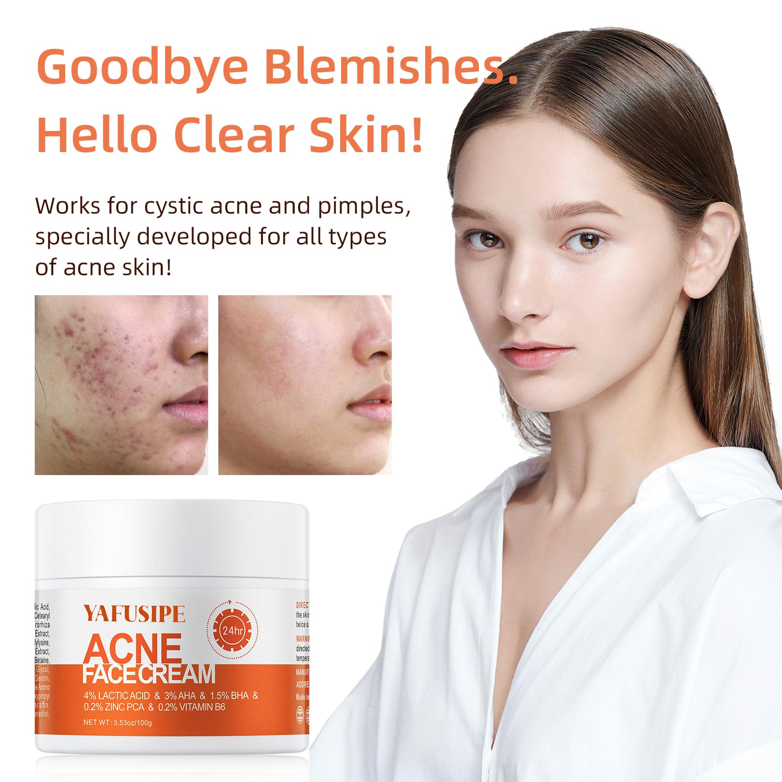 YAFUSIPE active ingredients label shows balanced formula for skin
