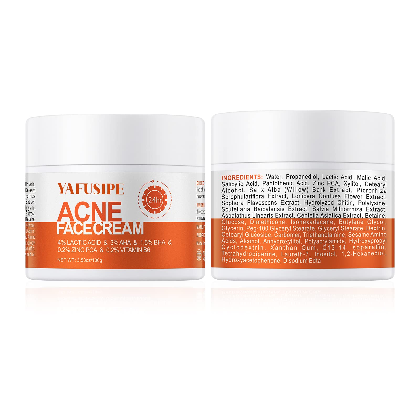 YAFUSIPE nighttime skincare setup suggests calming routine