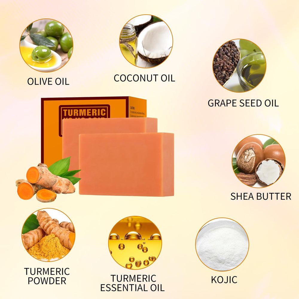 YAFUSIPE soap on shelf, ideal for daily facial and body cleanse.
