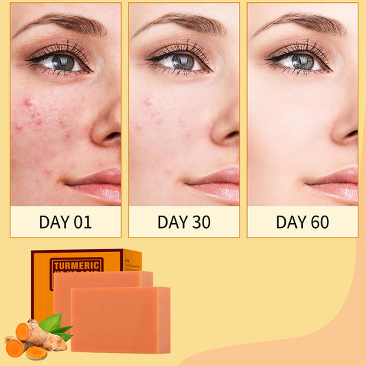 YAFUSIPE soap bar lathering in shower for facial and body cleansing.