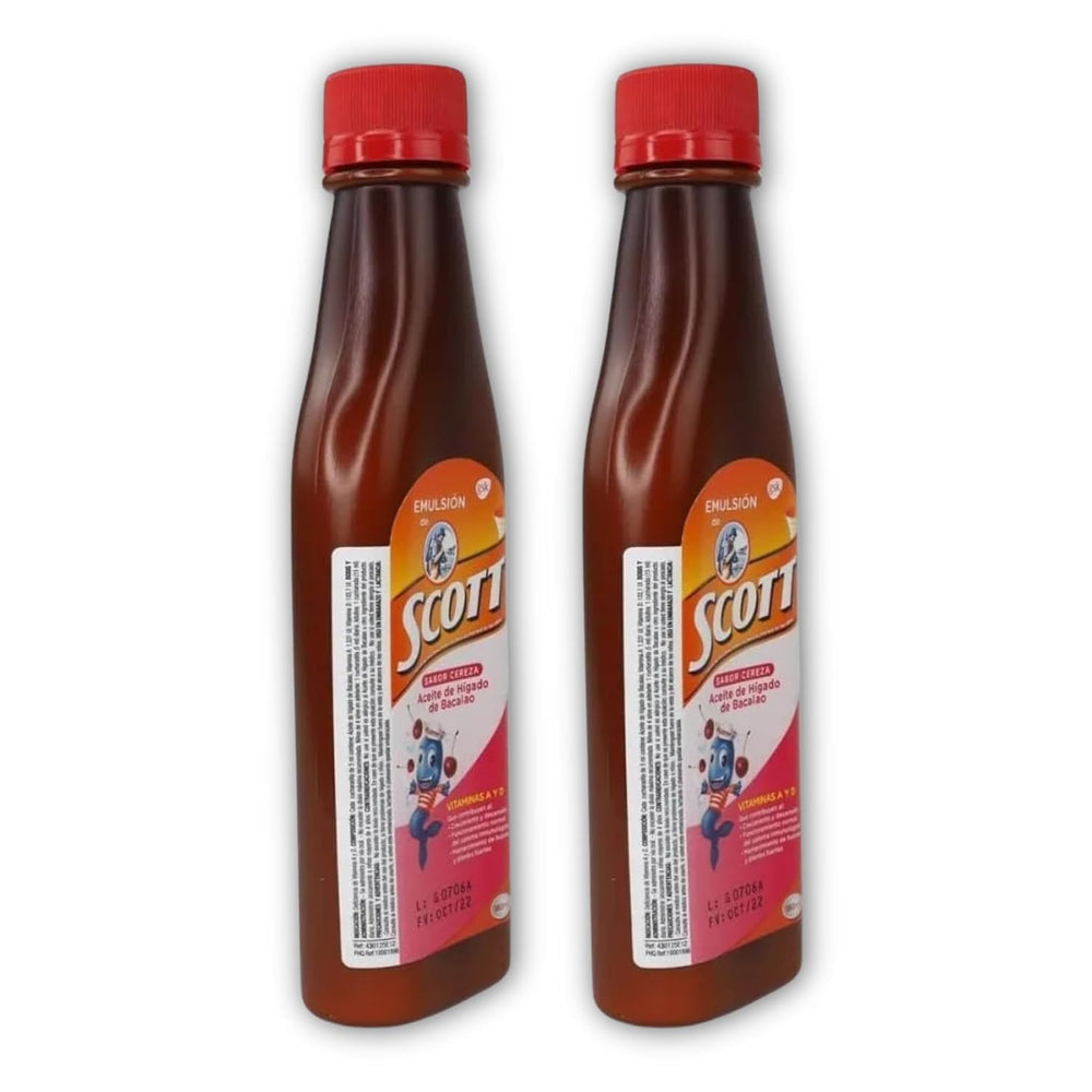 Close-up of Yahve cod liver oil emulsion label with vitamins A and D and calcium