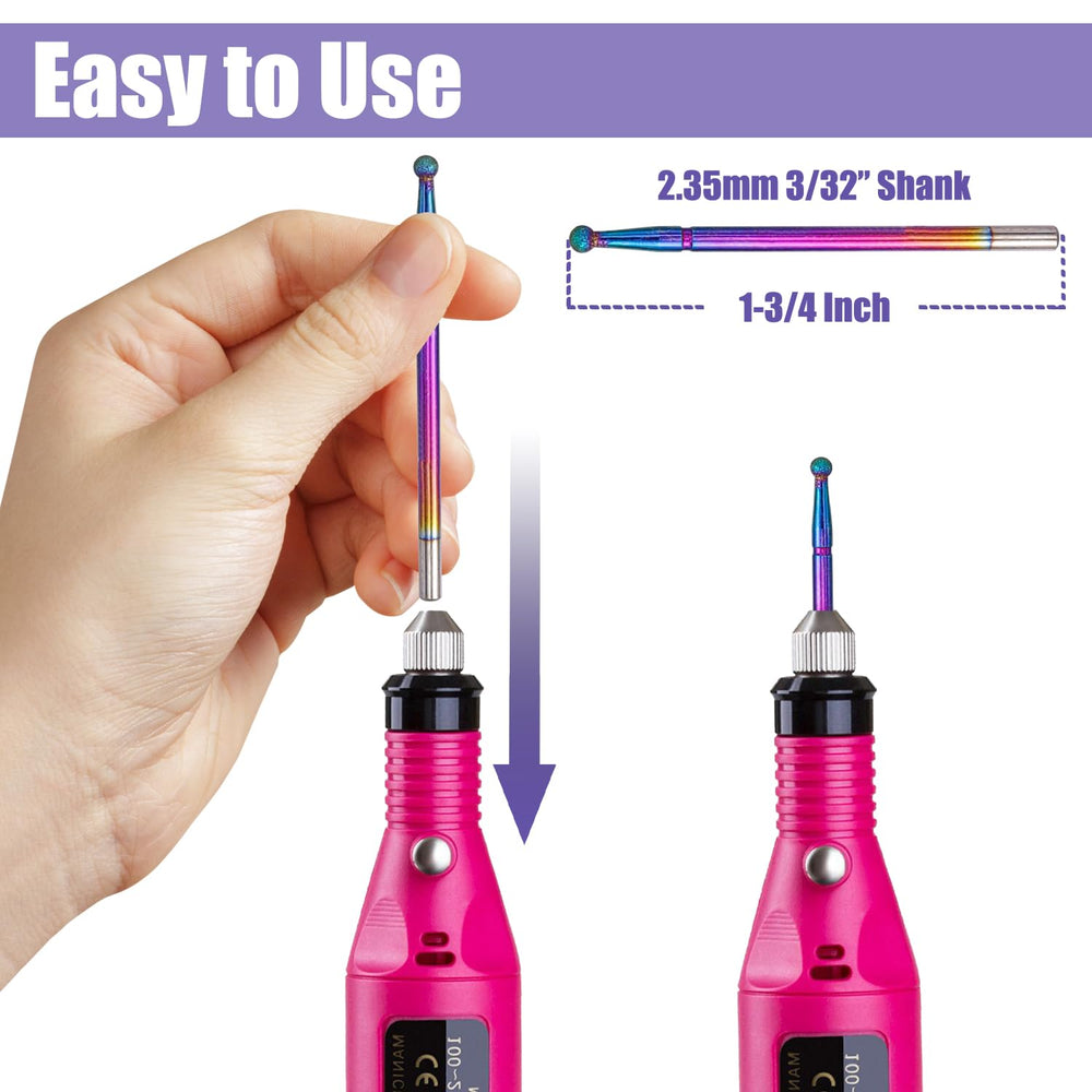 YAKAMOZ professional drill bit set organized for versatility