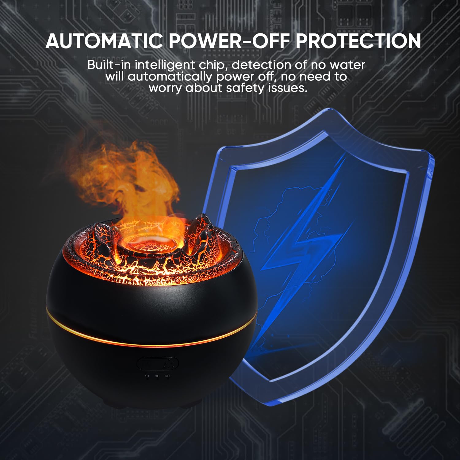 Auto shut-off safety feature
