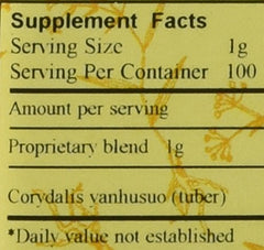 Corydalis Yanhusuo 5:1 concentrated granules 100g