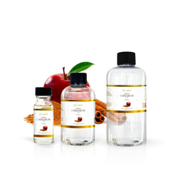 YANCY fragrance oil in a diffuser creating a cozy apple cinnamon ambiance