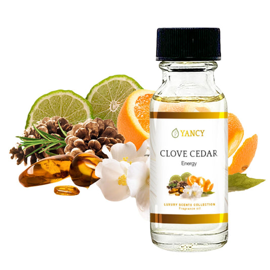 YANCY Clove Cedar Luxury Collection Fragrance Oil – 1/2 oz bottle