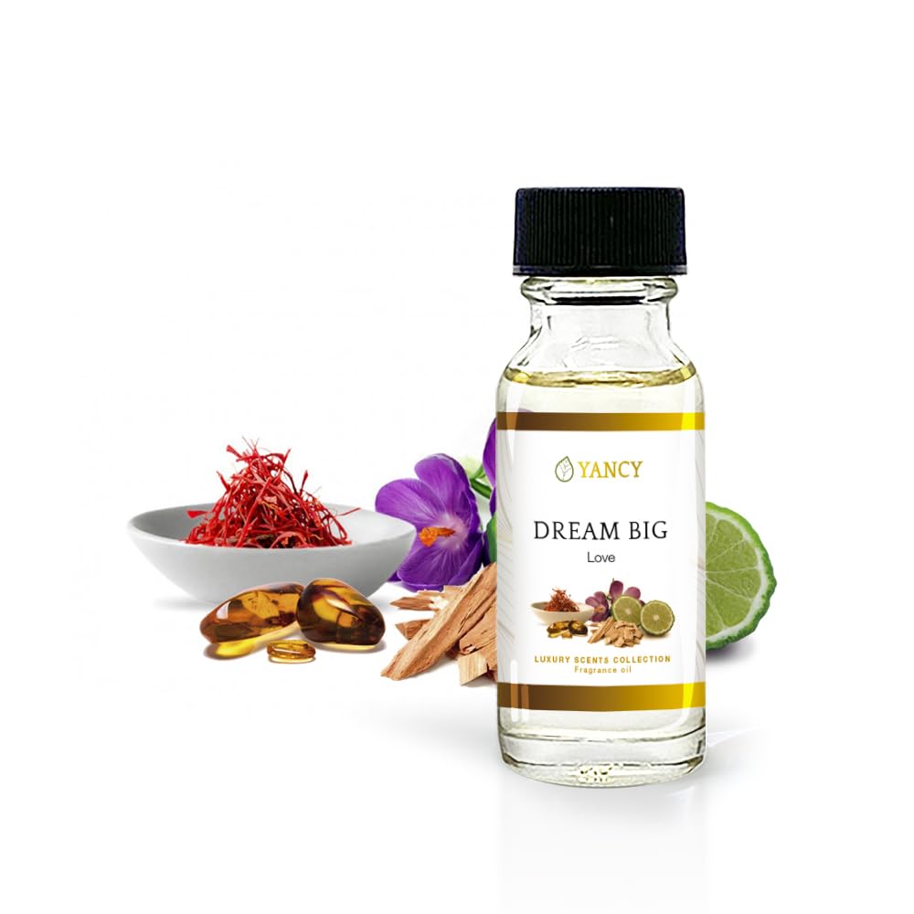 YANCY Dream Big Luxury Collection Fragrance Oil 16 oz – Sweet Fruity Scent for Diffusers, Oil Burners & Aroma Lamps