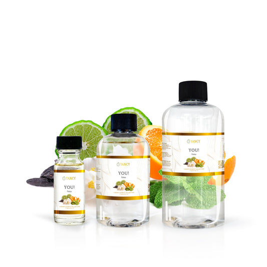 Diffuser with YANCY Fragrance Oil in a cozy living space