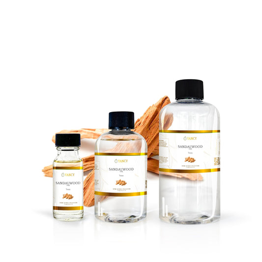 Diffuser with YANCY Sandalwood Fragrance Oil in a calming space
