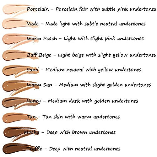 Yaper Phoera Foundation 102 Nude swatch on forearm