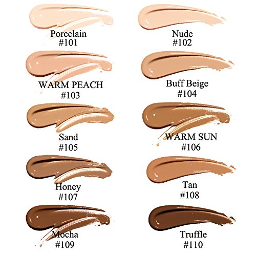 Yaper Phoera Foundation Nude shade closeup reveals natural glow