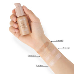 Yaper PHOERA Skin Glow Tint packaging emphasizes waterproof long wear