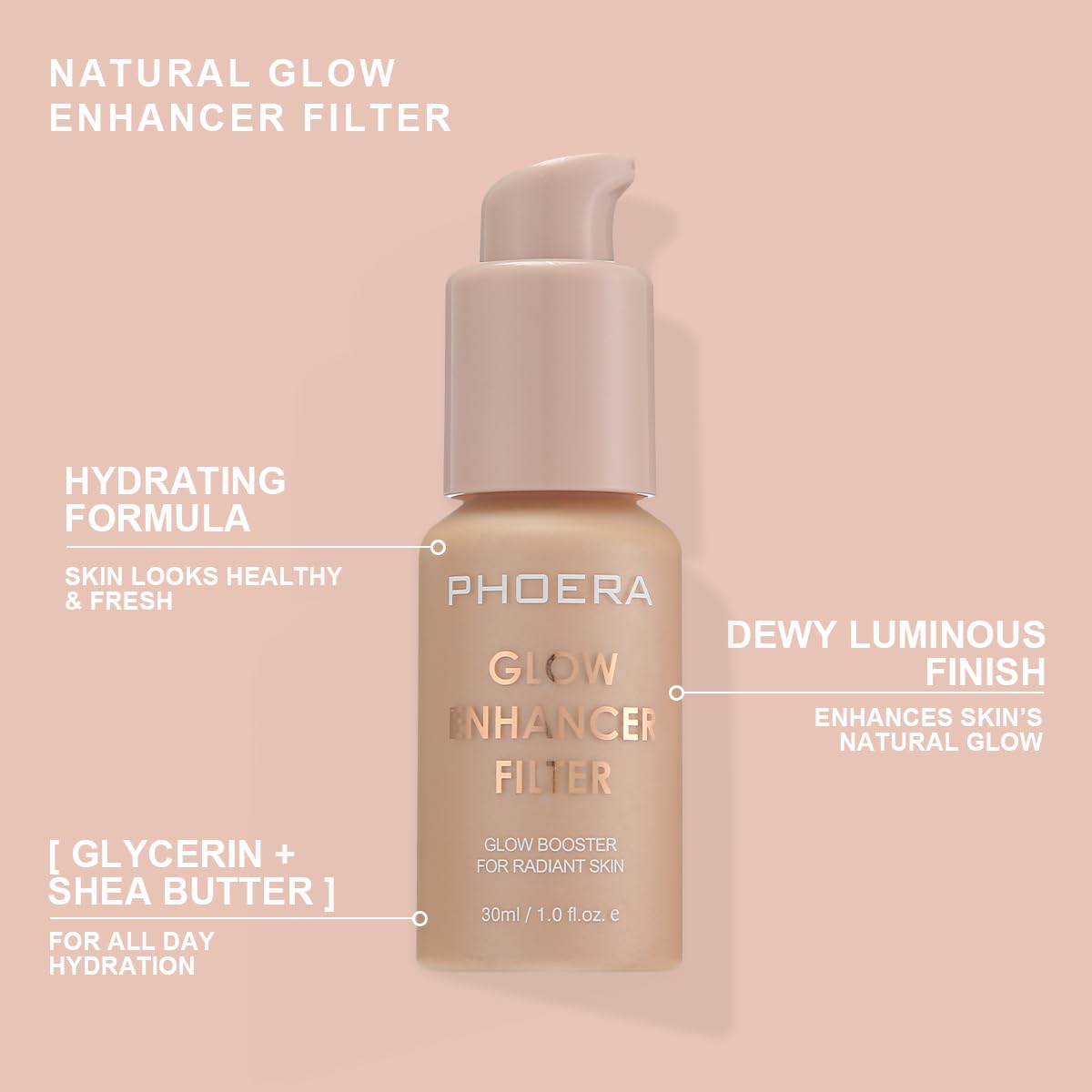 Yaper PHOERA Skin Glow Tint shade 03 Medium matches warm neutral undertones