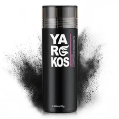Yargkos Hair Fibers application on thinning areas for a natural look.
