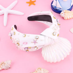 Versatile YARIEW mermaid headband suitable for beach parties and photoshoots.