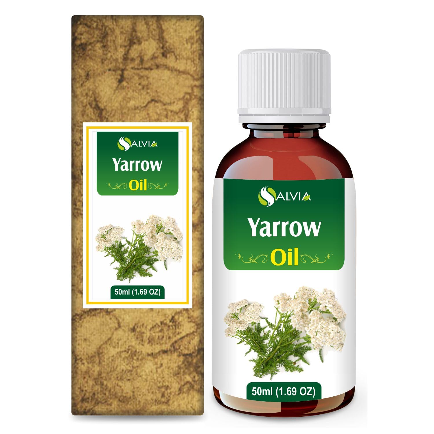 Bottle of Yarrow Essential Oil 50 ml