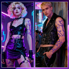 Yazhiji festival cosplay tattoos help you stand out at events