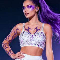 Yazhiji stage-performance tattoos withstand movement for dynamic scenes