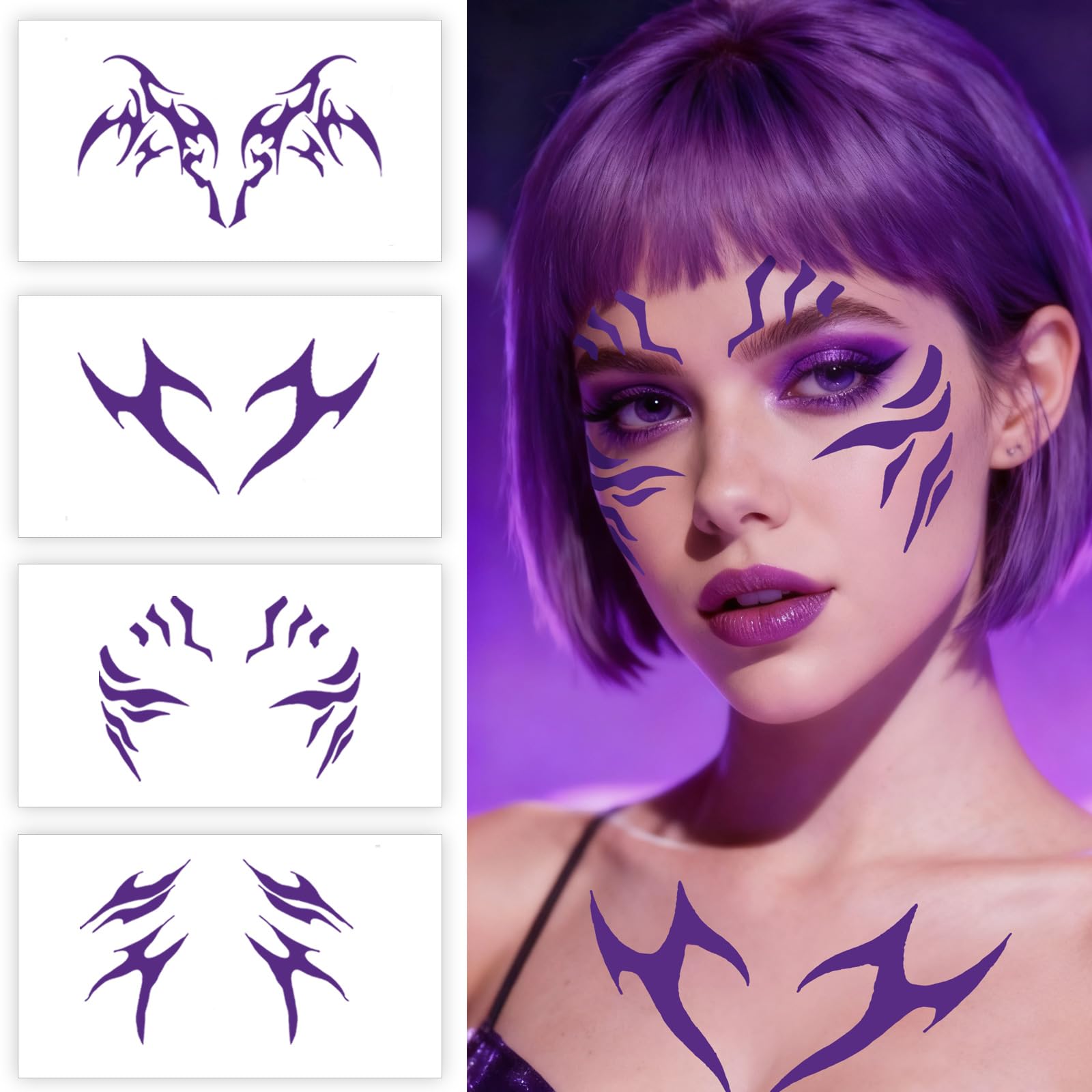 Yazhiji waterproof tattoos stay vibrant during long events
