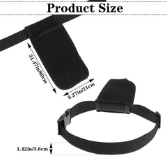 Close-up of adjustable waist belt on YBEATY bag