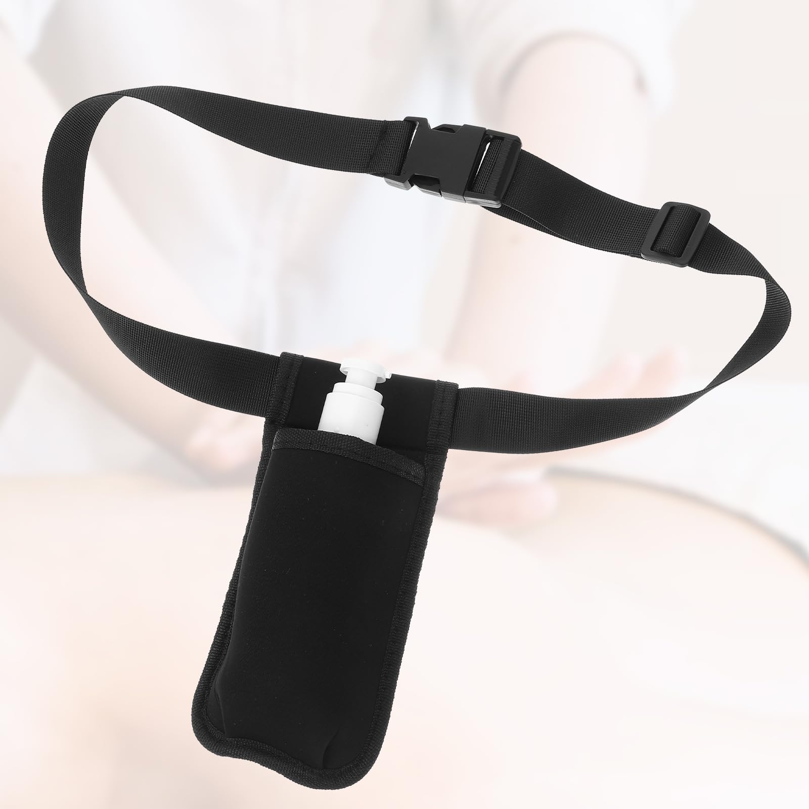 Therapist-friendly waist bag offering comfortable wear