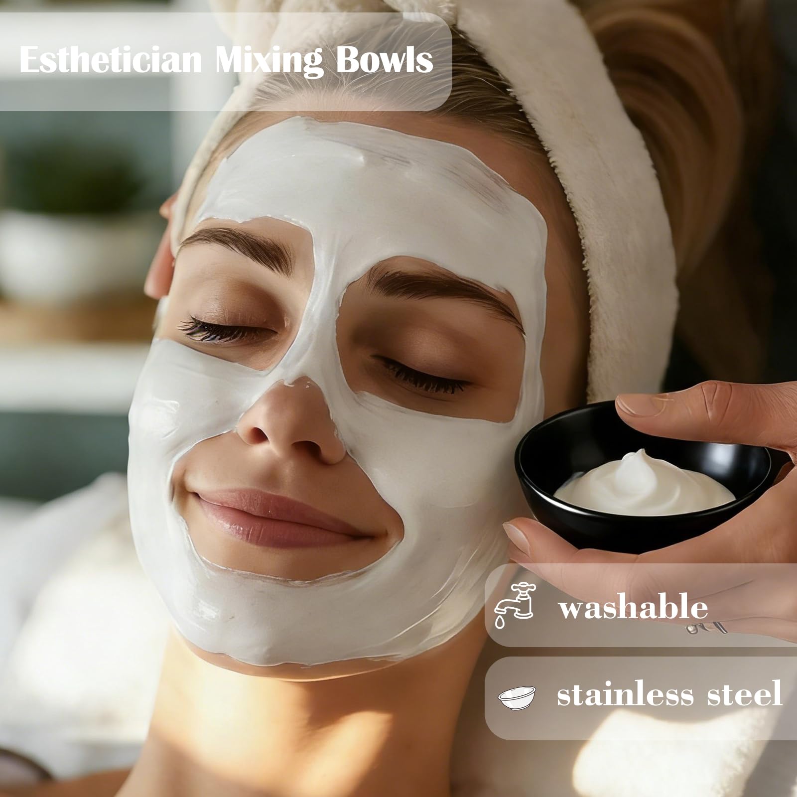 YBSAHLYY mask brushes shown for even application on skin
