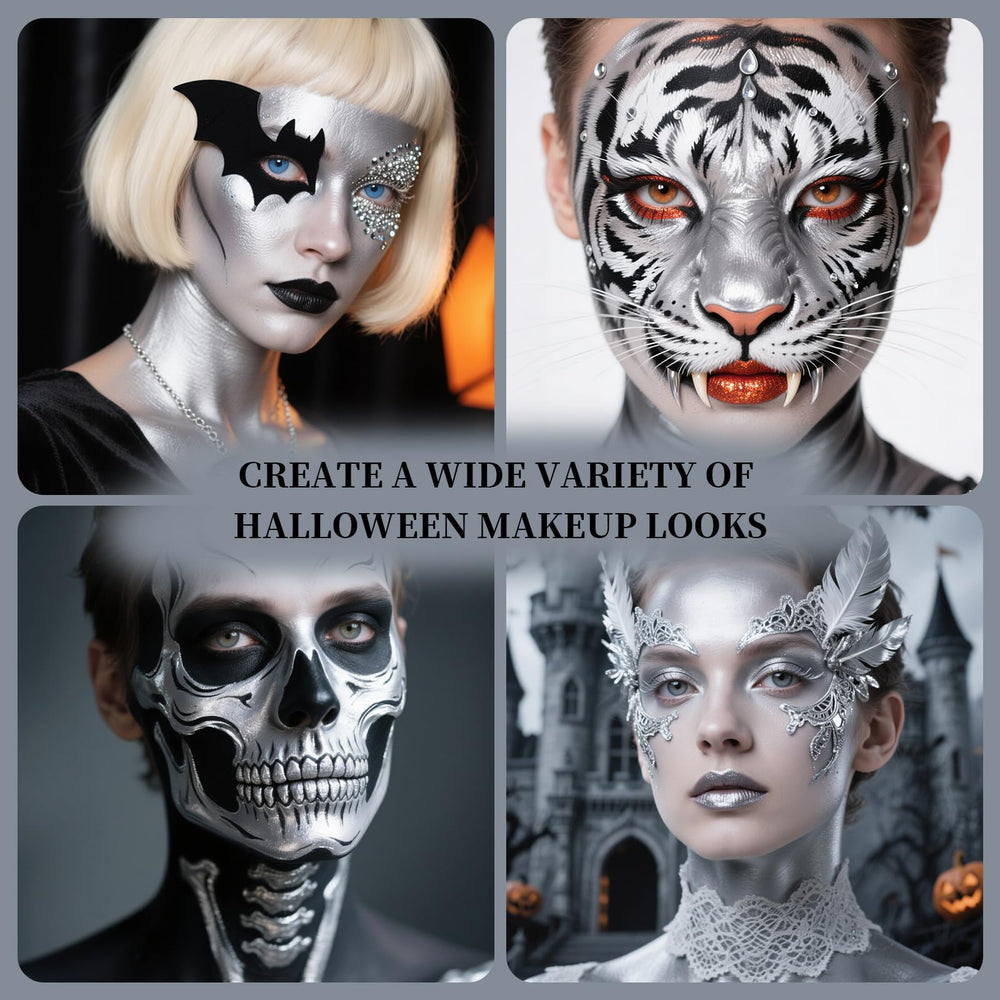 YBUETE safety note highlights water-based, skin-friendly makeup with patch test suggestion.