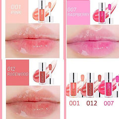 YCNASSS lip oil application brush enables precise, even gloss application.